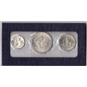 USA Set di Zecca composta da un quarter mezzo dollaro e un dollaro Ag  1976 Fdc
